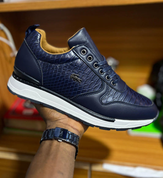 Baskets Homme Premium en Cuir Lacoste Aimsa